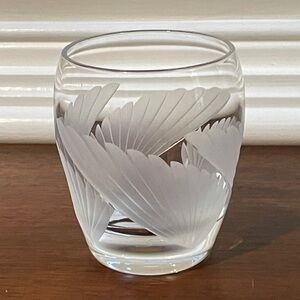 $5 FLASH SALE! One Lenox Crystal Fanlight Double Old-Fashioned Glass